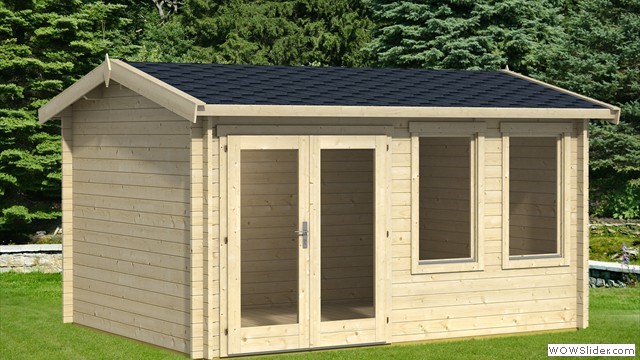 Anguillita  3.9m x 3.0m - 40mm Log Cabin