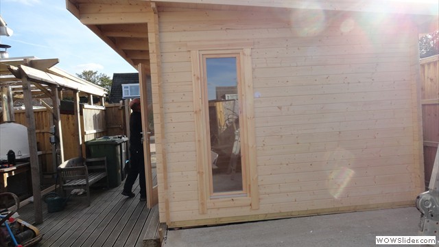 Barbados Log Cabin