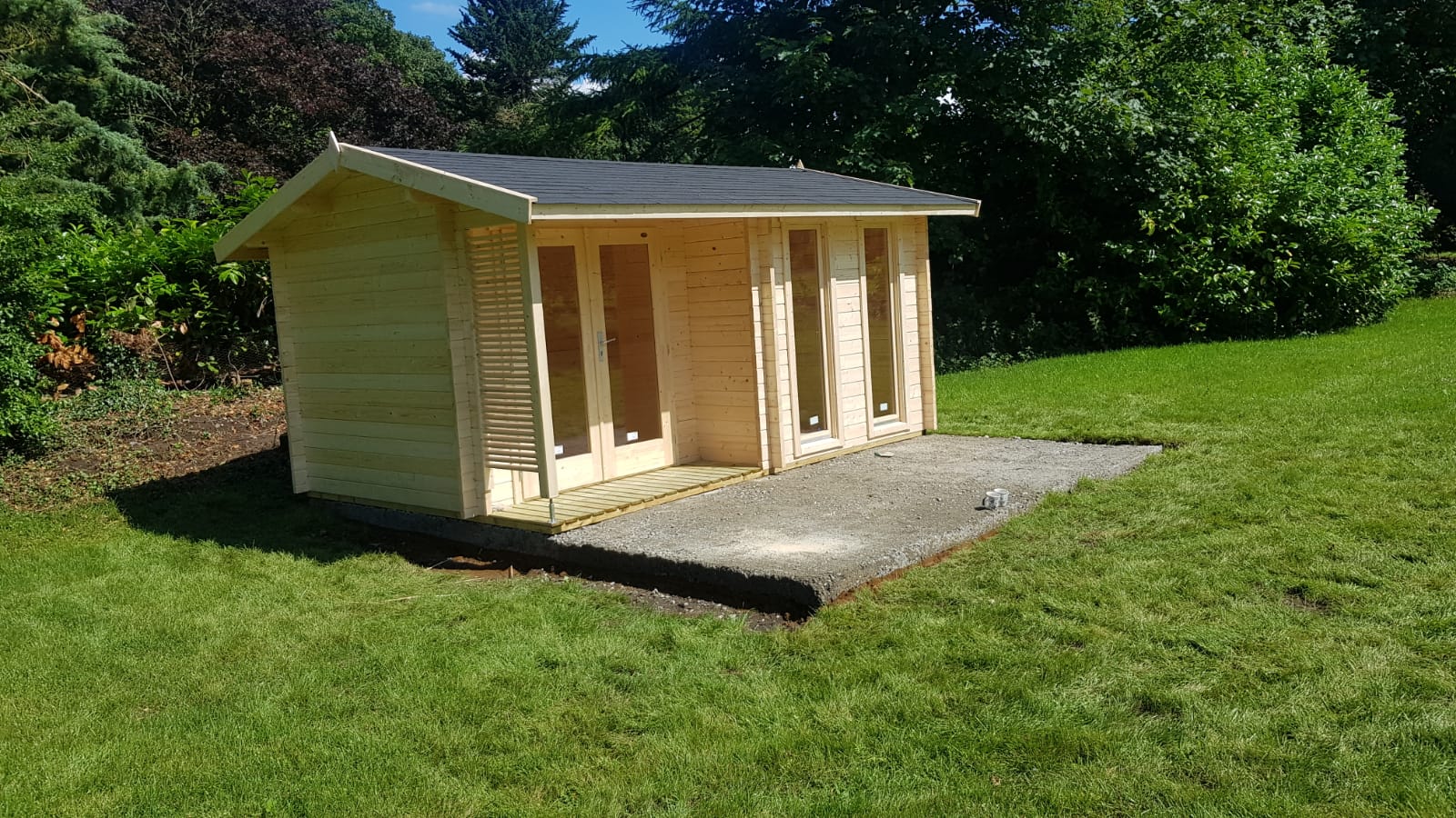 The Hampshire Summerhouse used as a Therapy Room