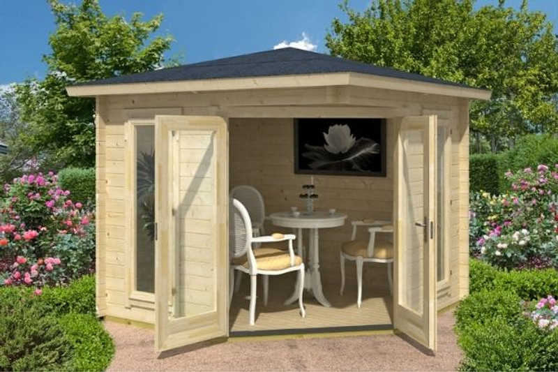 Oban Corner Summerhouse from Cabins Unlimited