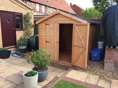 Norfolk Apex Standard Shed
