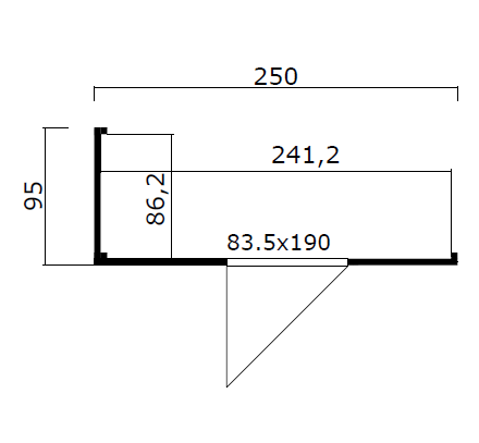 Internal Room Kit Medium From Cabins Unlimited Measurements