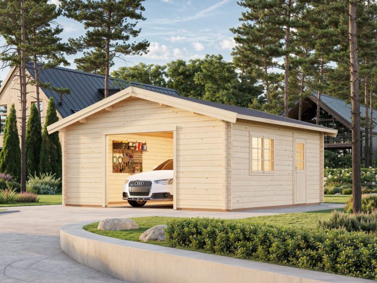 Palmako Roger 3 Garage 23.9m2 From Cabins Unlimited