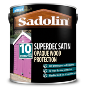 Sadolin Superdec - Opaque Wood Protection