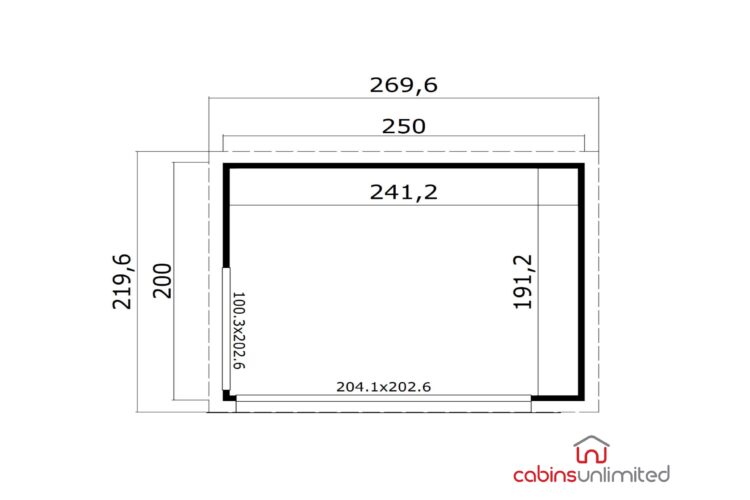 Domeo Mini Floorplan