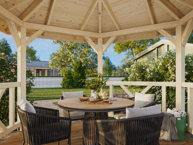 Inside Of The Betty 2 9.9m2 From Cabins Unlimited