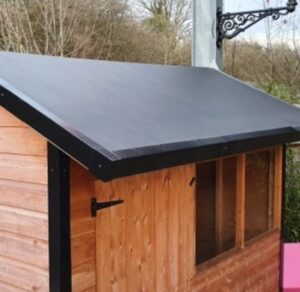 Heavy Duty EPDM Rubber Roof and Fittings (Recommended)