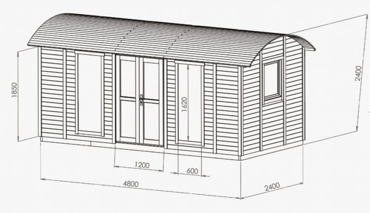 Reading Room Large Dimensions