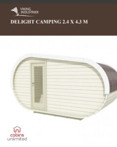 Delight Glamping Pod From Cabins Unlimited