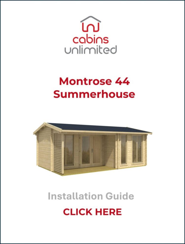 Montrose Summerhouse From Cabins Unlimited Installation Guide