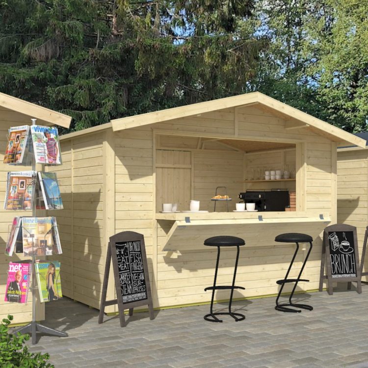 Kent 5 Kiosk from Cabins Unlimited