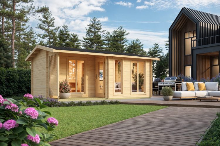 Brighton Sauna From Cabins Unlimited Outside