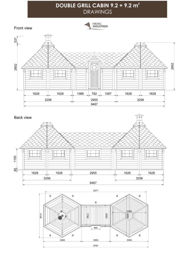 Grill Cabin 9.2 With 9.2 Drawings