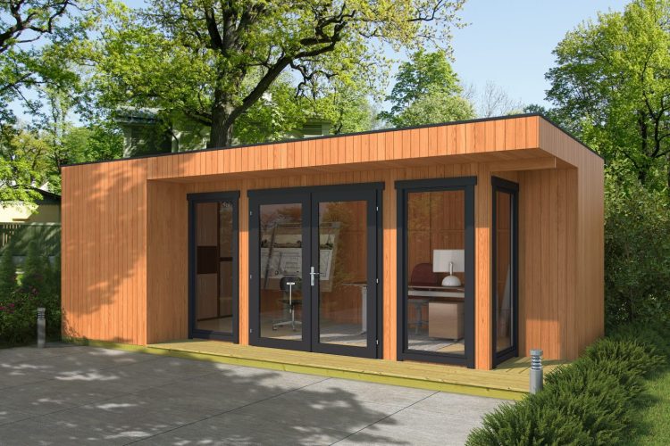 Hans Modern Studio Office From Cabins Unlimited