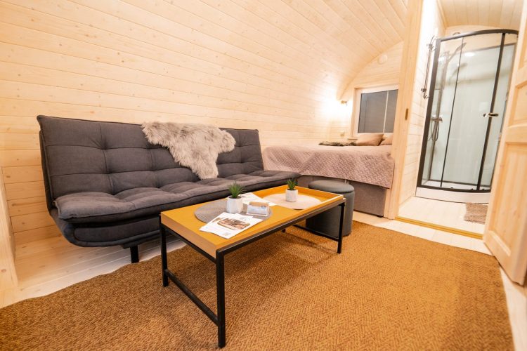 Western Camping Cabin From Cabins Unlimited Lounge