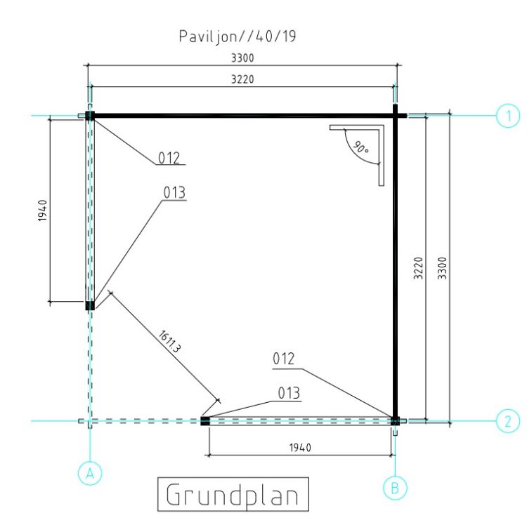 Corner Pavillion Gazebo From Cabins Unlimited Base Plans