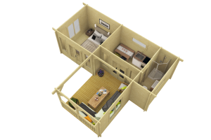 Karl Apex Multi Room Studio From Cabins Unlimited Internal Layout