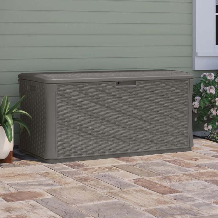 Oregon 507 storage box stone grey 01