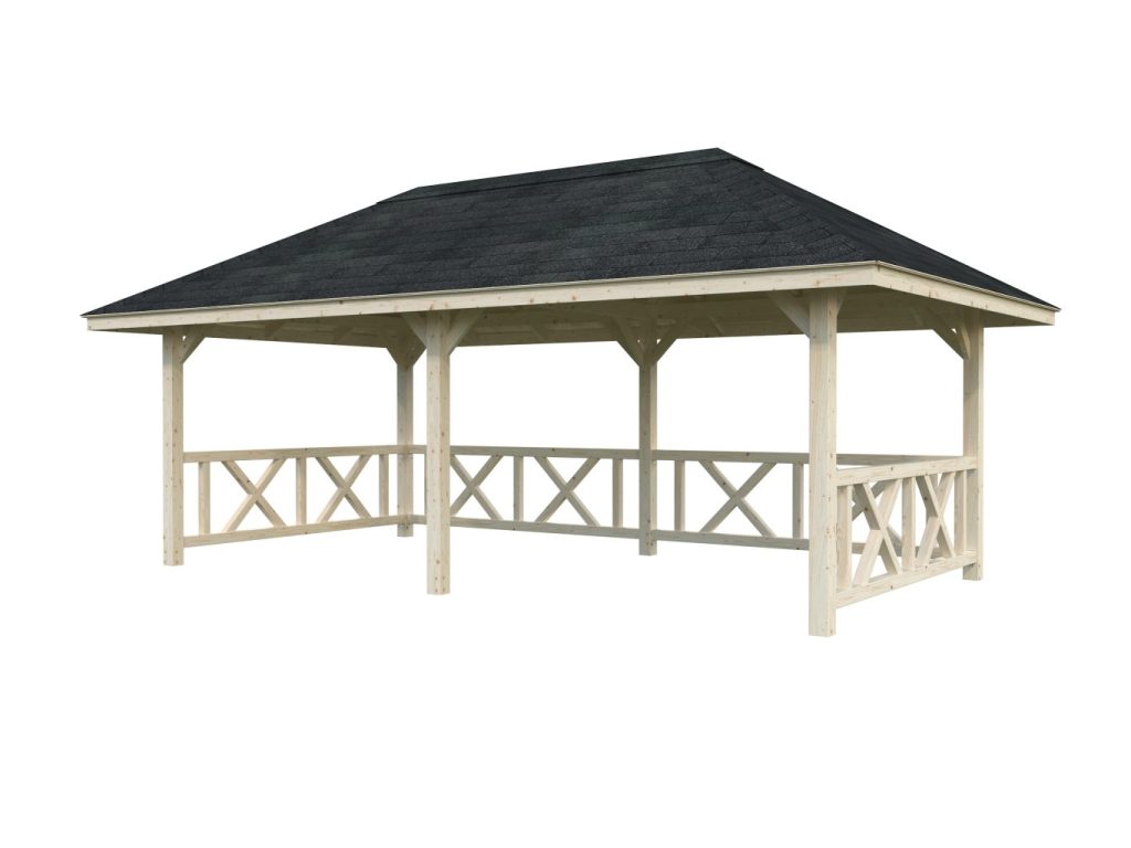 Bianca 107 Gazebo From Cabins Unlimited Natural Colour