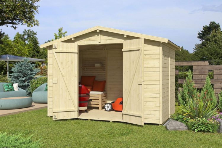 Kent 6.1 Large Apex Shed From Cabins Unlimited