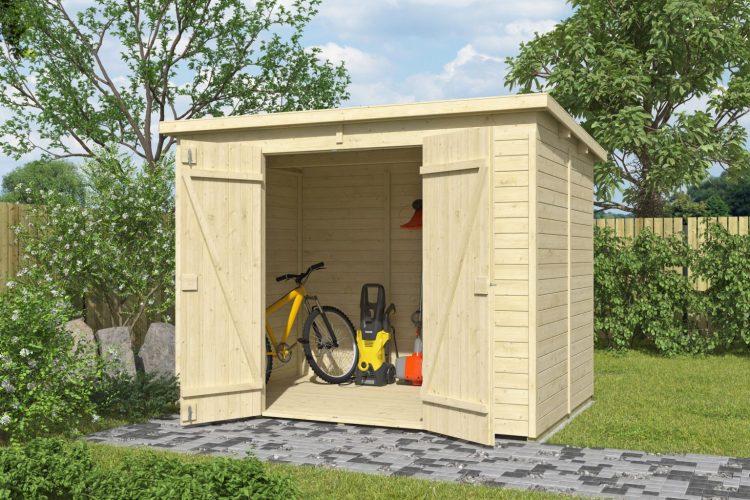 Kent 6.2 Large Apex Shed From Cabins Unlimited