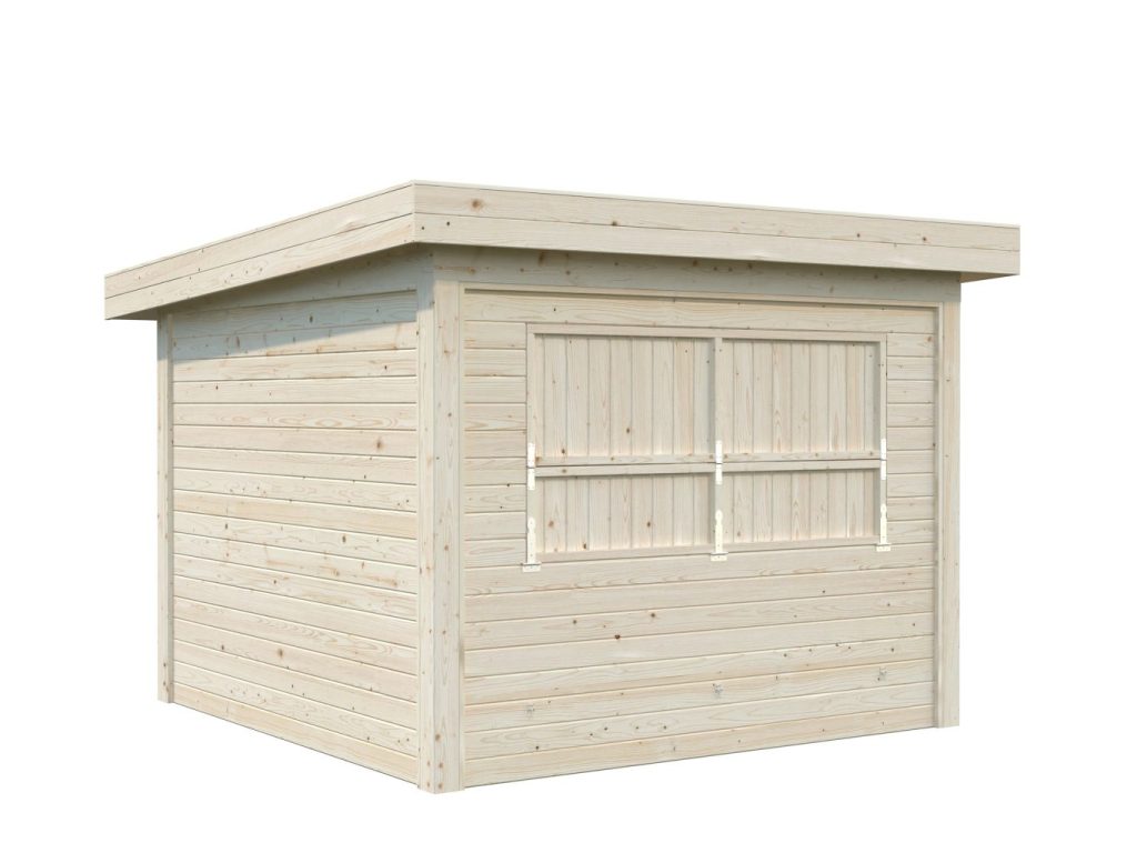 Lenna 304 8.3m2 Pent Kiosk From Cabins Unlimited Hatch Closed