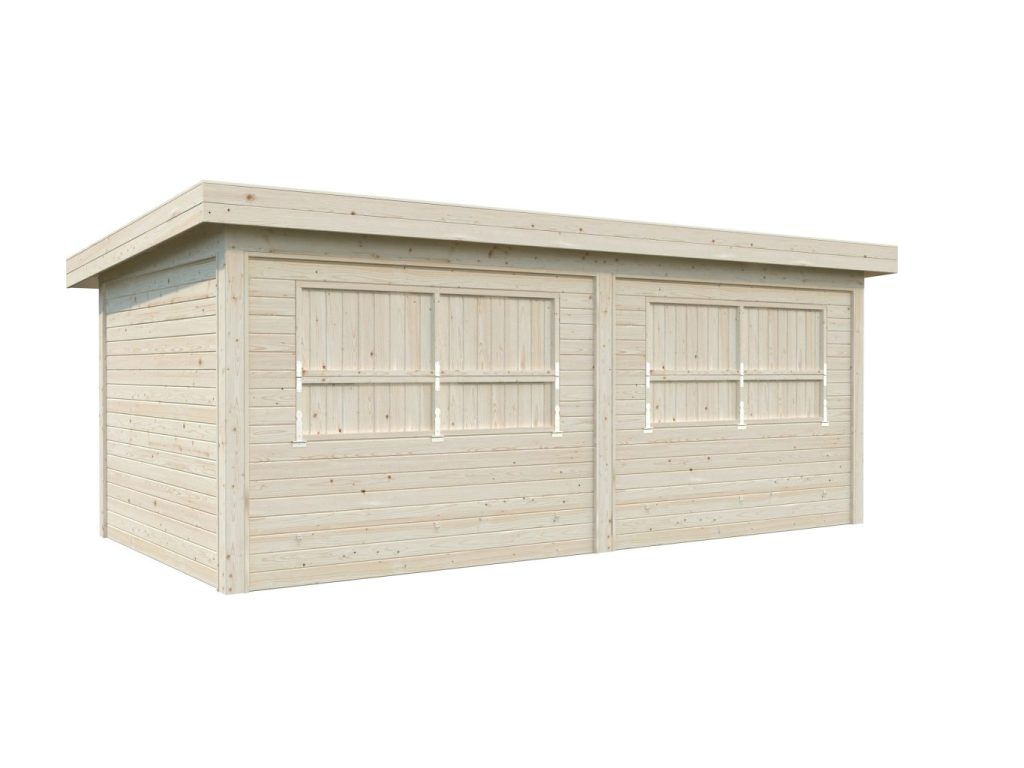 Lenna 311 16.6m2 Pent Kiosk From Cabins Unlimited Hatch Closed