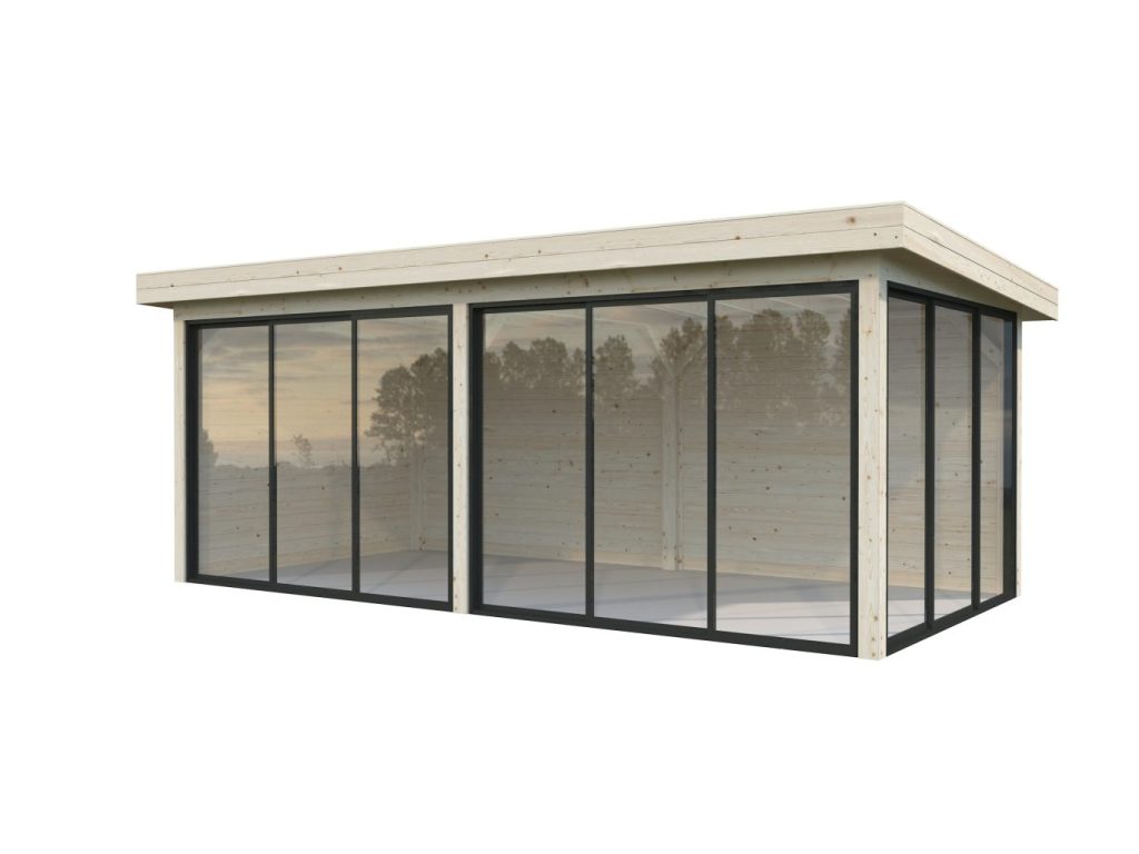 Lenna 401 Slide 16.6m2 From Cabins Unlimited Outside Right