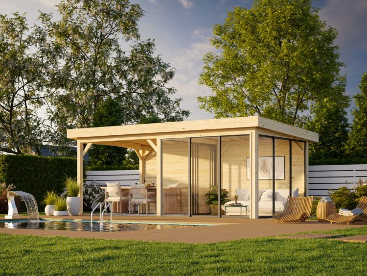 Lenna 406 Slide 16.6m2 From Cabins Unlimited