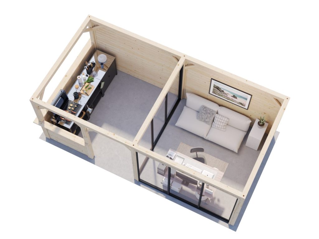 Lenna 407 Slide From Cabins Unlimited Overhead
