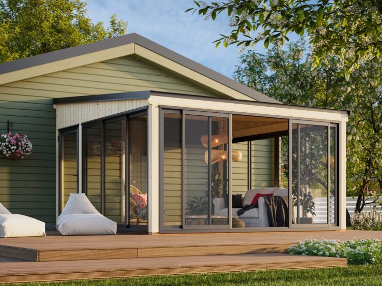 Lumi 16.6m2 Conservatory Extension From Cabins Unlimited