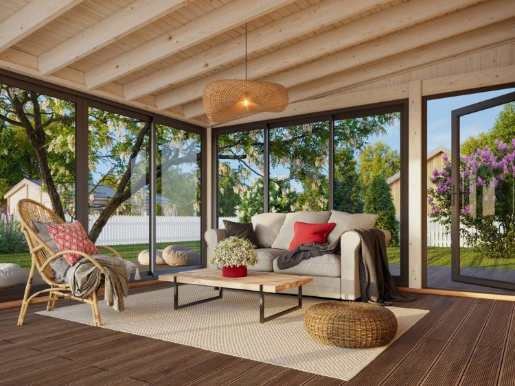 Lumi 16.6m2 Conservatory Extension From Cabins Unlimited Inside