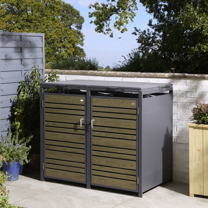 Chelsea Double Bin Store Oak 3